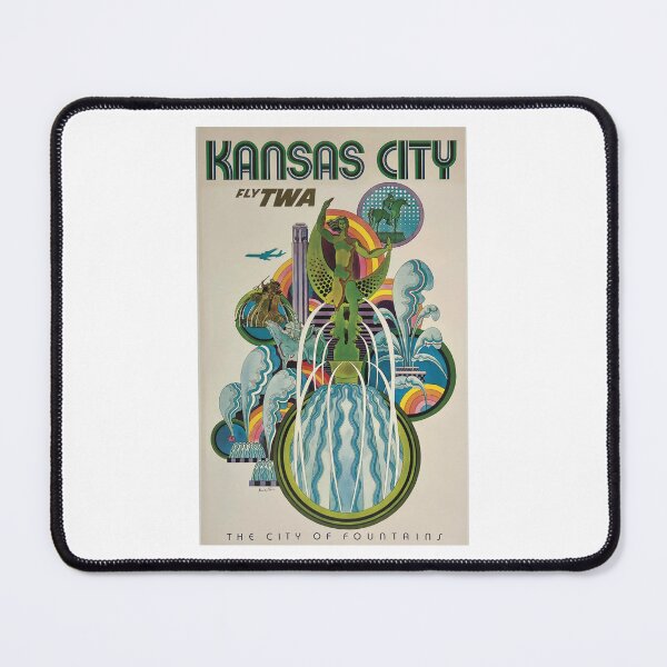 Item preview, TWA - Kansas City - David Klein  designed and sold by AK AESTHETIC STUDIOS.