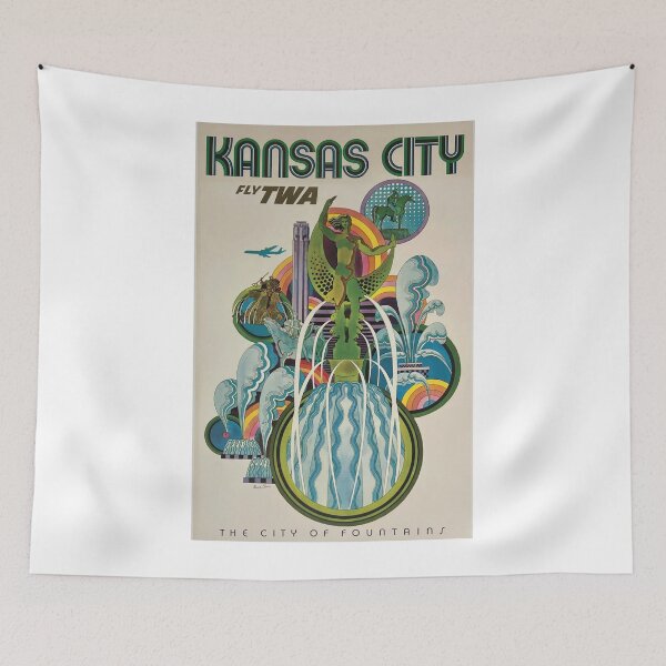 Item preview, TWA - Kansas City - David Klein  designed and sold by AK AESTHETIC STUDIOS.