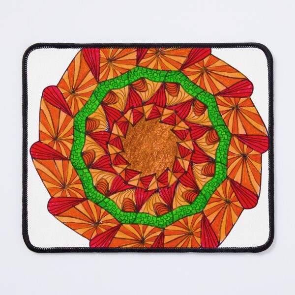 Item preview, Sunfire Mandala – Ignite Your Inner Flame designed and sold by KornDala88.