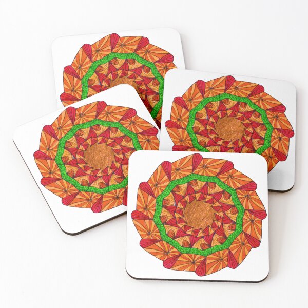Item preview, Sunfire Mandala – Ignite Your Inner Flame designed and sold by KornDala88.