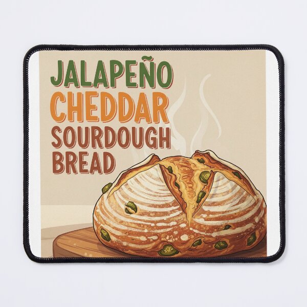 Item preview, Jalapeño cheddar sourdough bread  designed and sold by Draven&Co. .