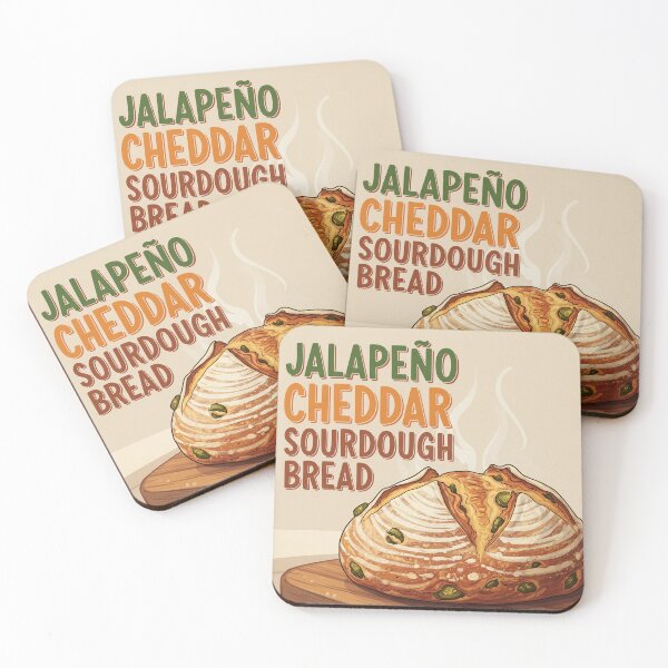 Item preview, Jalapeño cheddar sourdough bread  designed and sold by Draven&Co. .