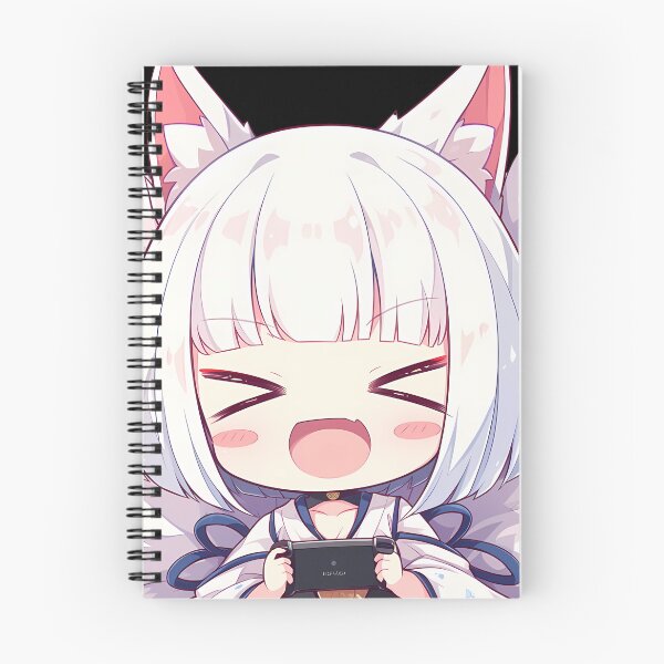 Artikelvorschau, Kaga Chibi Verspielter Fuchs Gaming Azur Lane Anime entworfen und verkauft von mildaclairmo.