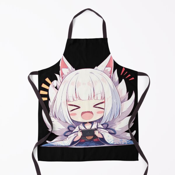 Artikelvorschau, Kaga Chibi Verspielter Fuchs Gaming Azur Lane Anime entworfen und verkauft von mildaclairmo.