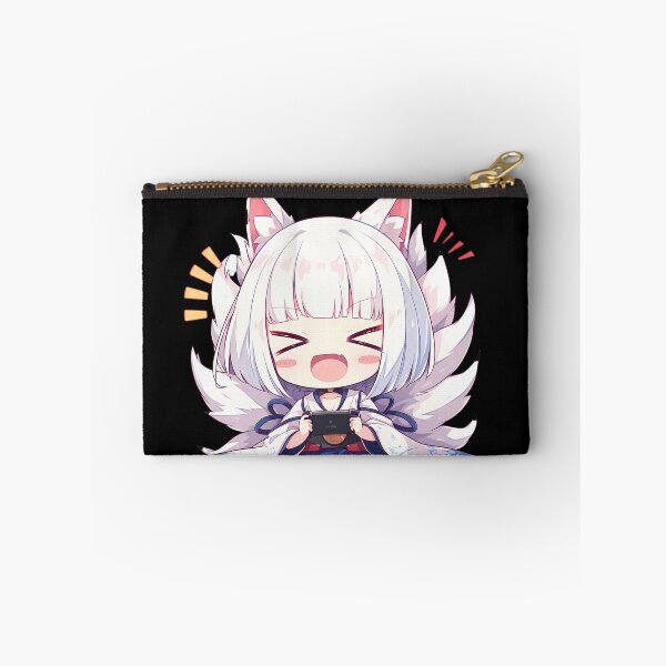 Artikelvorschau, Kaga Chibi Verspielter Fuchs Gaming Azur Lane Anime entworfen und verkauft von mildaclairmo.