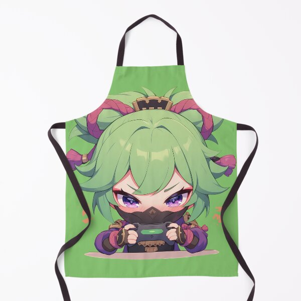 Item preview, Shinobu Kuki Chibi Ninja Gaming Genshin Impact Game designed and sold by mildaclairmo.