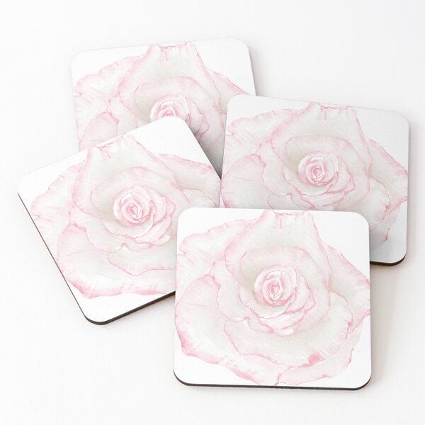 Item preview, Beautiful Half-faced Rose with Nude Pink - Flower Line Pattern designed and sold by erkabees.