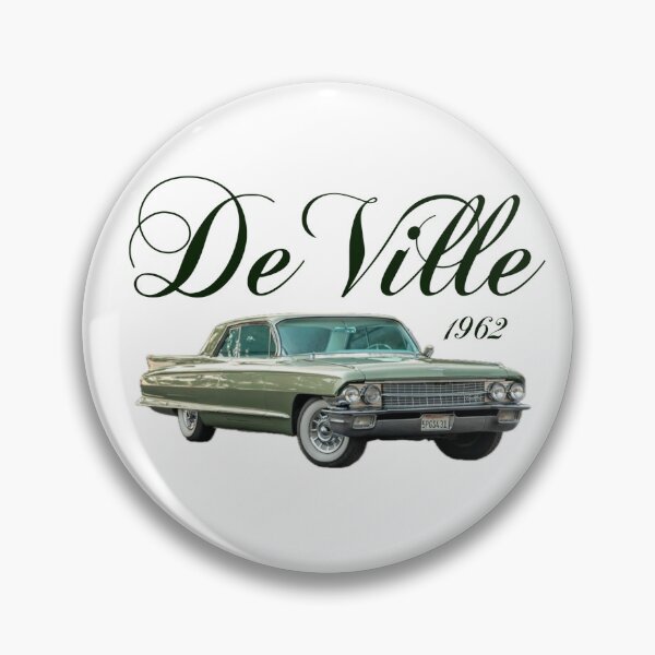 Artikelvorschau, 1962 Cadillac Deville dunkelgrünes kastenförmiges Hemd entworfen und verkauft von cicadaadams.