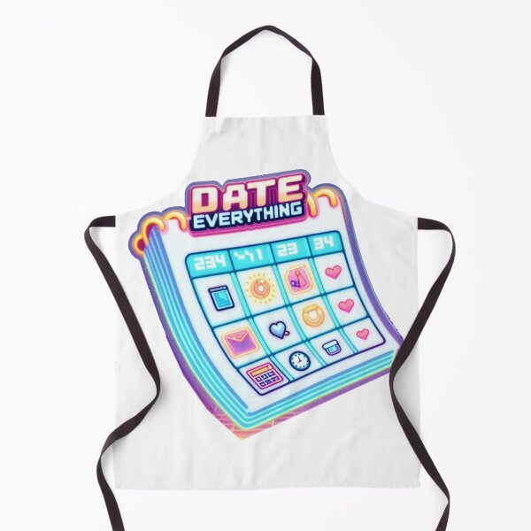 Item preview, Date Everything Cosmic Calendar Sticker designed and sold by devonclemon.