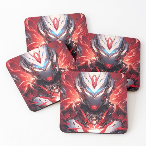 Item preview, Ultraman Anime Heroic SciFi Defender Red Energy Icon designed and sold by juniorcastros.
