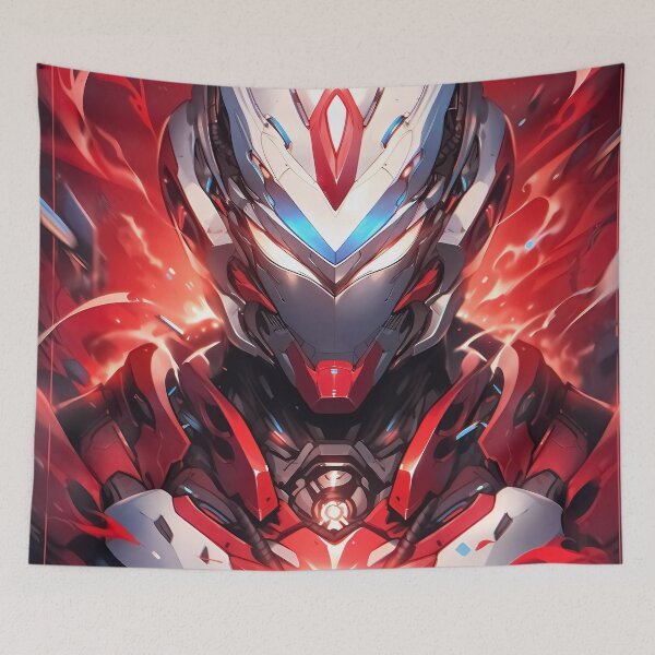 Item preview, Ultraman Anime Heroic SciFi Defender Red Energy Icon designed and sold by juniorcastros.