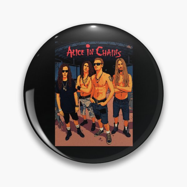 Item preview, Copy of Grunge Dog Art Alice in Chains Gritty Street Style designed and sold by wobawfo.
