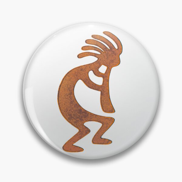 Item preview, Rusty looking Kokopelli outline drawing designed and sold by DaveDanchuk.