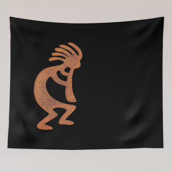 Item preview, Rusty looking Kokopelli outline drawing designed and sold by DaveDanchuk.