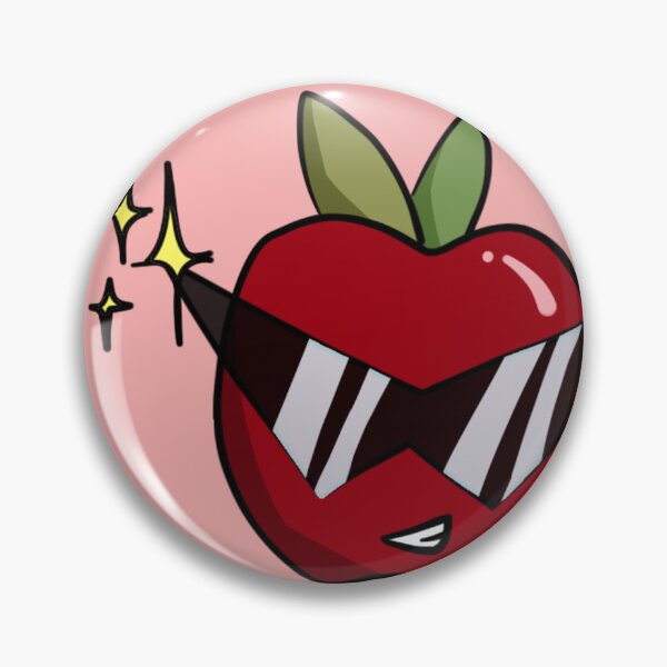 Item preview, Badass Apple Funny Fruit Cartoon  designed and sold by Rrroga.