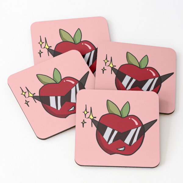 Item preview, Badass Apple Funny Fruit Cartoon  designed and sold by Rrroga.