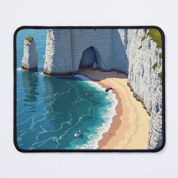 Item preview, Etretat Travel Poster, Perfect Gift for Travel Enthusiasts, Vintage Style Wall Art, France art for home decor, Etretat print. Sticker designed and sold by Thegalleryshop1.