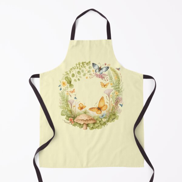 Item preview, Floral Wreath with Butterflies | Magical and Decorative Children's Art designed and sold by DakotaPoppin.