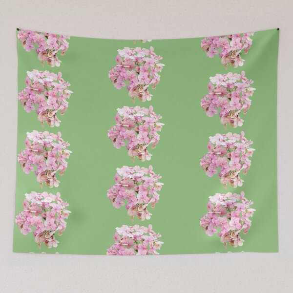 Item preview, Vintage Hydrangea Floral Design designed and sold by bvdesignart.
