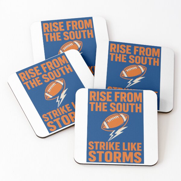 Item preview, College Poster: Rise from the South, Strike like Storms designed and sold by VarsityVibes.