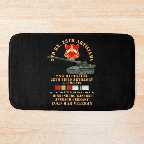 Item preview, Army - 2nd Bn 28th Artillery - 175mm - Hindenburg Ansbach Germany  w COLD SVC designed and sold by Military Insignia Products.
