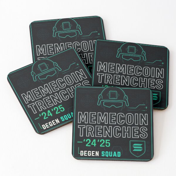 Item preview, Memecoin Trenches: Degen Squad Formation designed and sold by Crypto-Trenches.