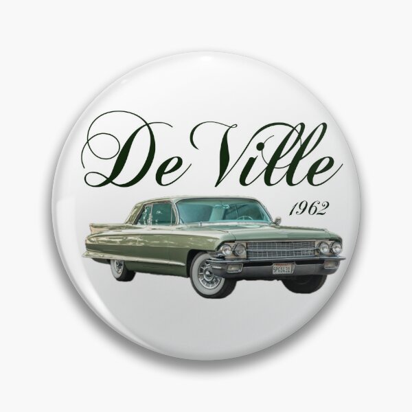Artikelvorschau, 1962 Cadillac Deville dunklere grüne Schrift und größere Auto Papa Hut entworfen und verkauft von cicadaadams.