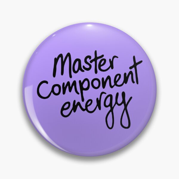 Item preview, Master Component Energy | LogoType | Black designed and sold by rachaelkb.