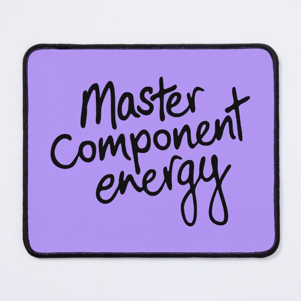 Item preview, Master Component Energy | LogoType | Black designed and sold by rachaelkb.