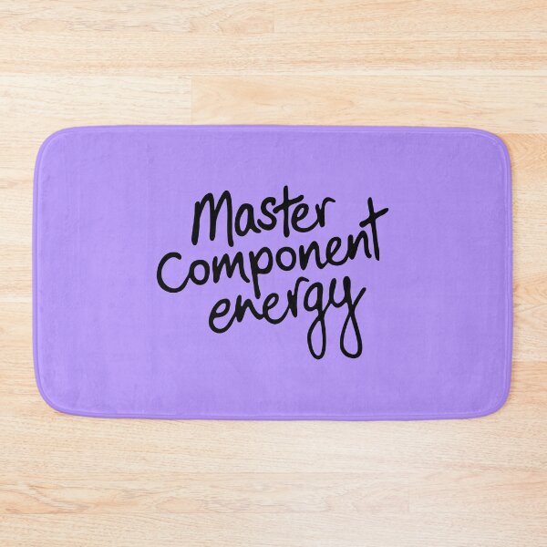 Item preview, Master Component Energy | LogoType | Black designed and sold by rachaelkb.