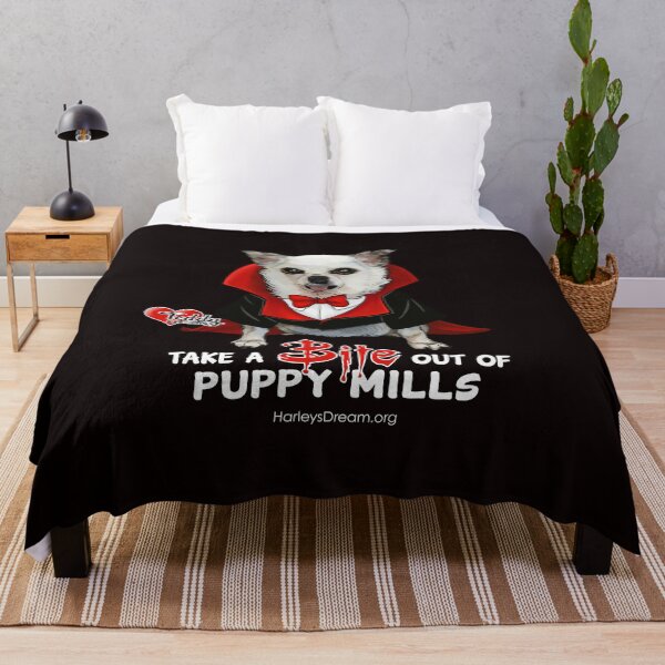 Item preview, Take a Bite Out of Puppy Mills - Design for Dark Colored Items/Apparel ONLY designed and sold by HarleysDream.