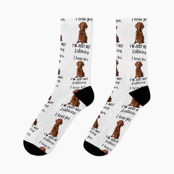 Item preview, Funny Irish Setter Quote – “I Hear You... I’m Just Not Listening” Dog Humor Design designed and sold by Fredster1966.