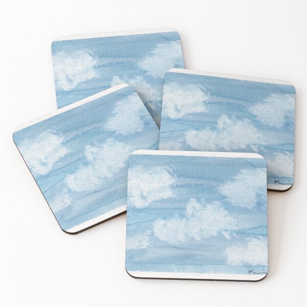 Item preview, Fluffy Clouds designed and sold by Kirsten Robinson Art.