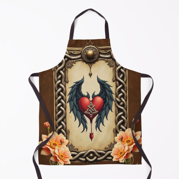 Item preview, Celtic elegance with a heart and wings. designed and sold by nicky2342.