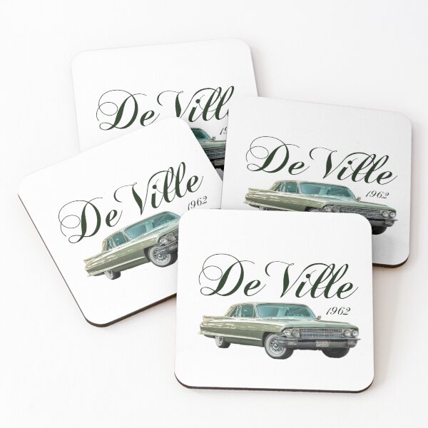 Item preview, 1962 Cadillac Deville darker green and bigger car fitted Shirt designed and sold by cicadaadams.