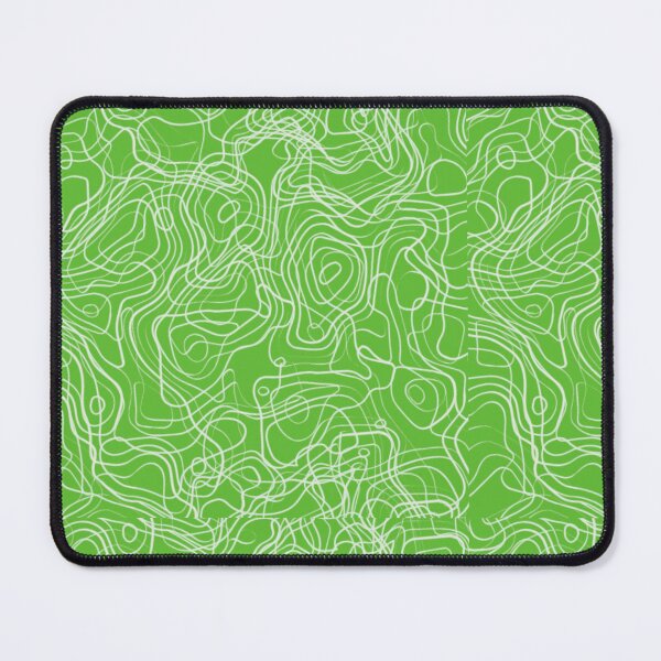 Item preview, Neon Terrain – Topographic Chaos in Lime Green designed and sold by IndianShopper.