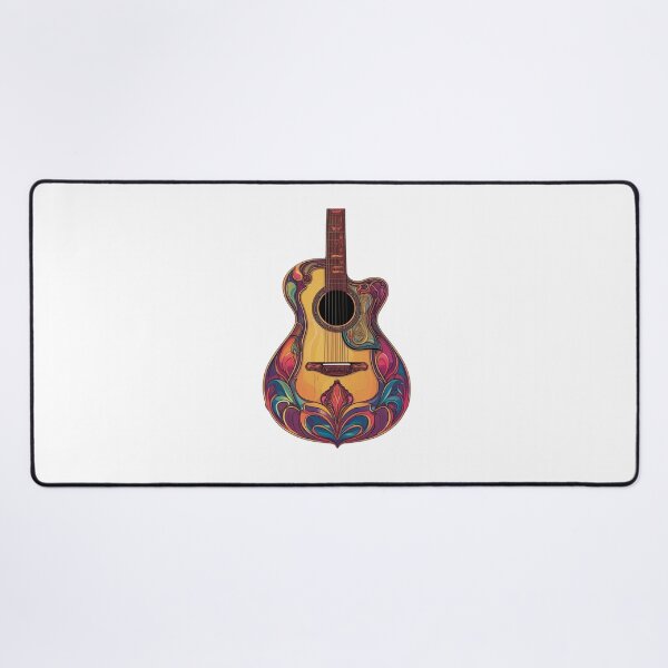 Item preview, Beautiful pattern Acoustic Guitar designed and sold by Koko Doko.
