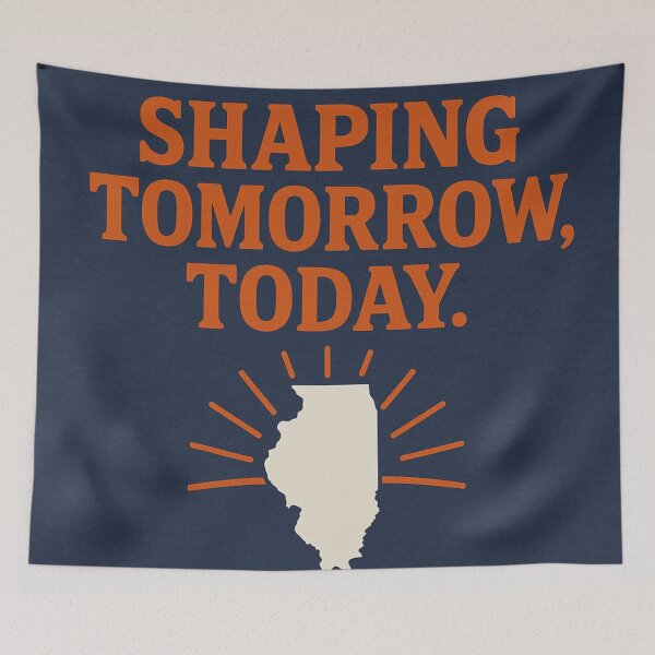 Item preview, College Poster: Shaping Tomorrow, Today designed and sold by VarsityVibes.