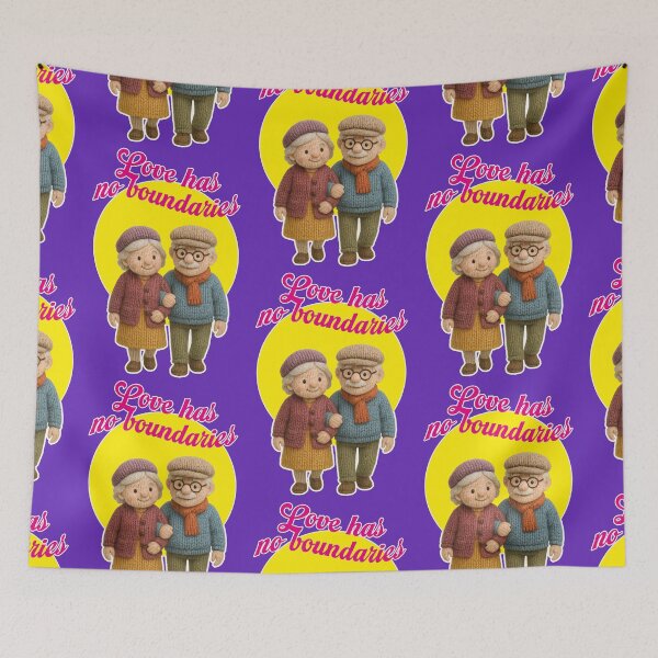 Item preview, old couple in love designed and sold by Mauswohn.