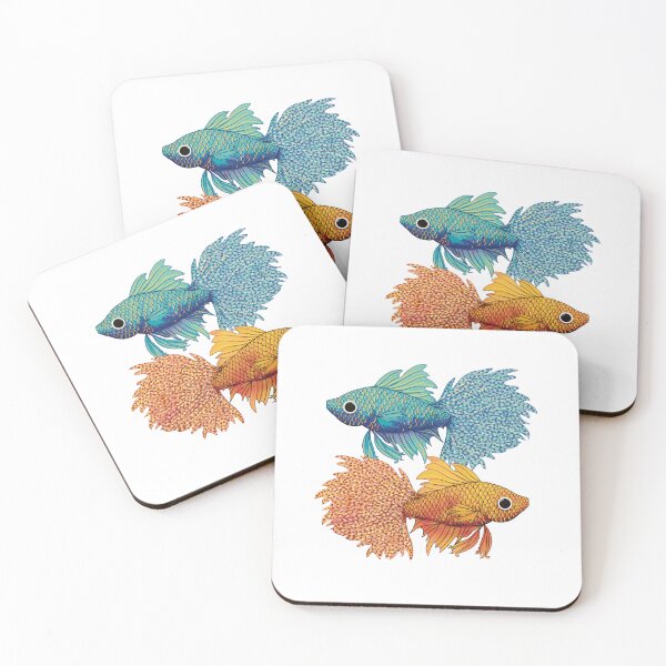 Item preview, Fighting Fish designed and sold by Karin Taylor.