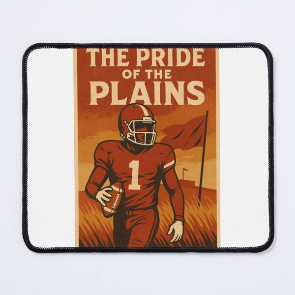 Item preview, College Poster: The Pride of the Plains designed and sold by VarsityVibes.