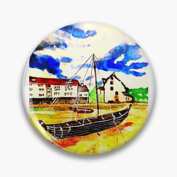 Item preview, Colorful Rusty boat landcape ( also bnw on profile) designed and sold by drp24.