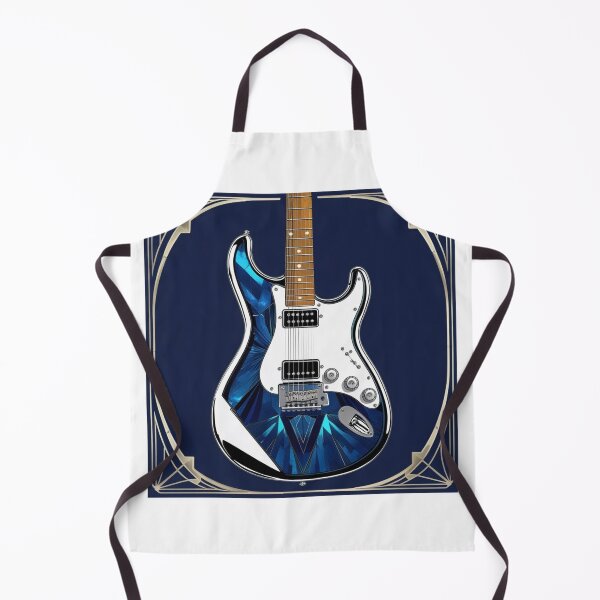 Item preview, Blue Gorgeous Guitar with Background designed and sold by Koko Doko.