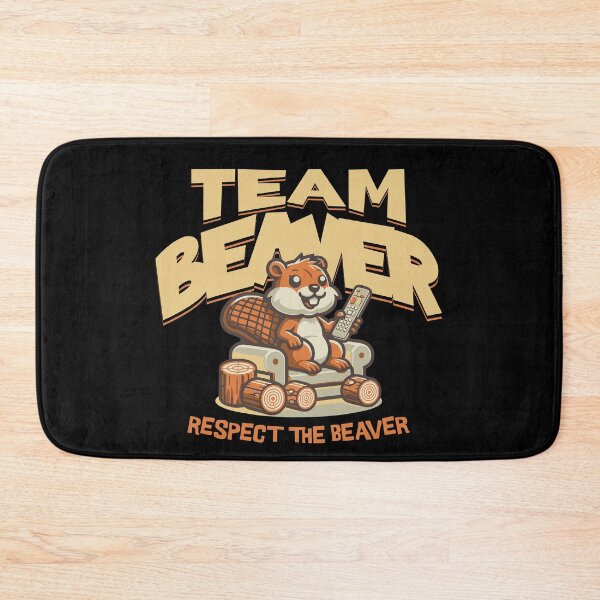 Artikelvorschau, Team Beaver Respektiere den Biber entworfen und verkauft von dudelinart.