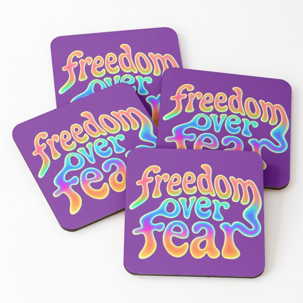 Item preview, Freedom over fear, Motivation designed and sold by Mauswohn.