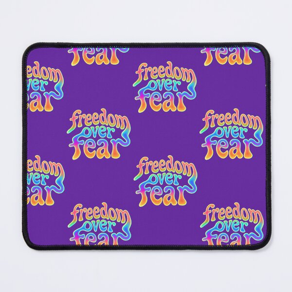 Item preview, Freedom over fear, Motivation designed and sold by Mauswohn.