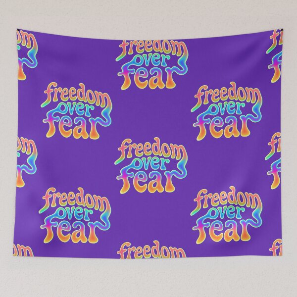 Item preview, Freedom over fear, Motivation designed and sold by Mauswohn.