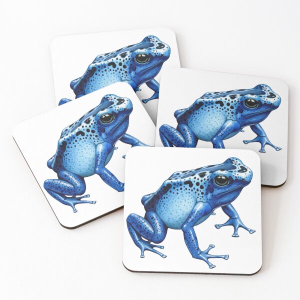 Item preview, Blue poison dart frog designed and sold by 4rtistcDrift.