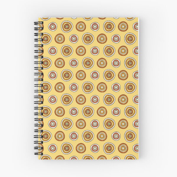 Item preview, Lazy Circles in Yellow designed and sold by karousel.