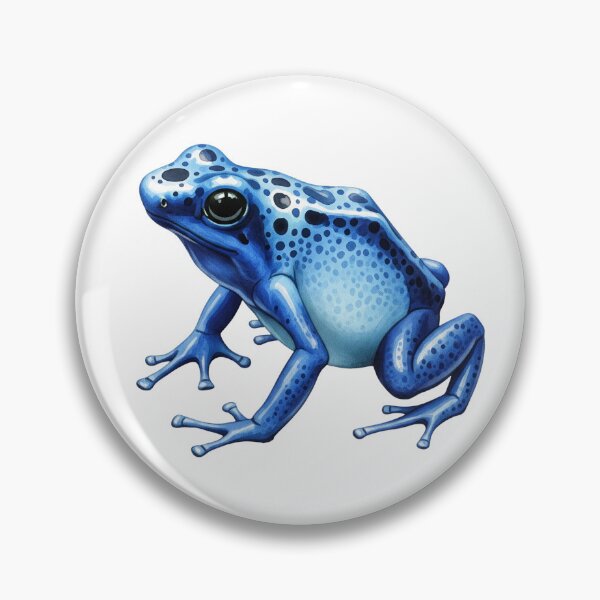 Item preview, Blue poison dart frog designed and sold by 4rtistcDrift.